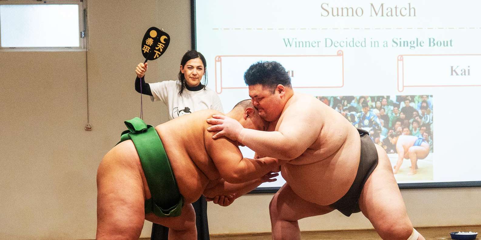 Osaka: Sumo Experience with Live Show & Audience Challenge