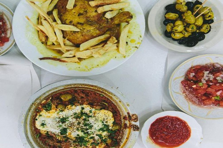 Comida callejera en Marrakech