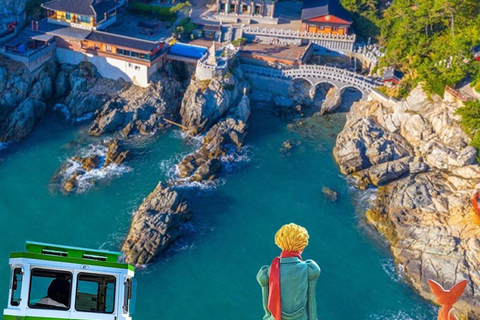 Busan: Taejongdae, Songdo Cable Car, Gamcheon Village &Beach Group Tour, meet at Seomyeon Station