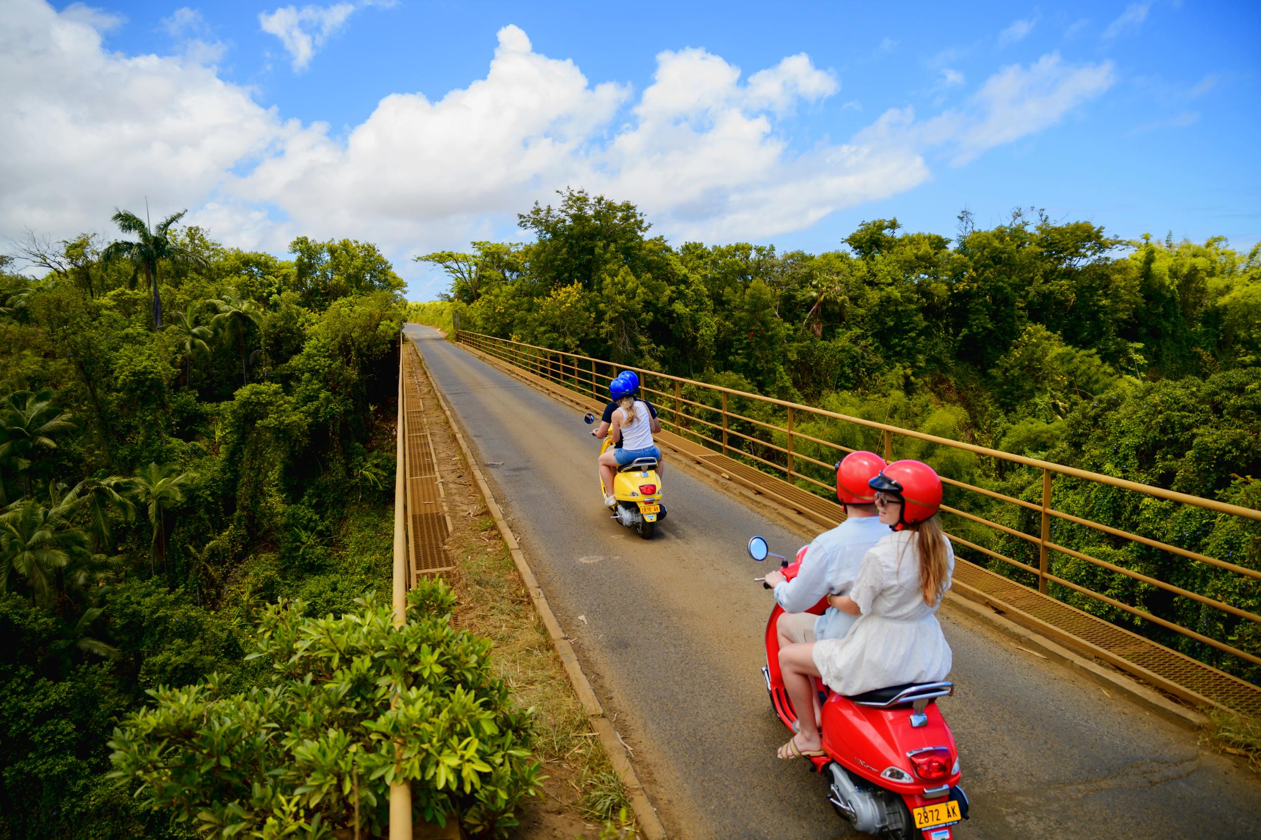 Süd-Mauritius: Authentisches Erlebnis mit einer klassischen Vespa
