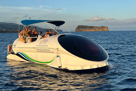 Vila Franca do Campo: Sunset Boat Tour with Drink and Cake