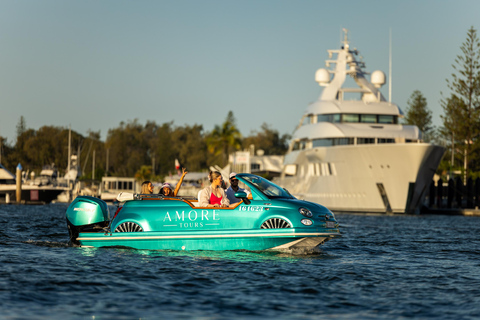 Goudkust: Privétour met schipper bij zonsondergang