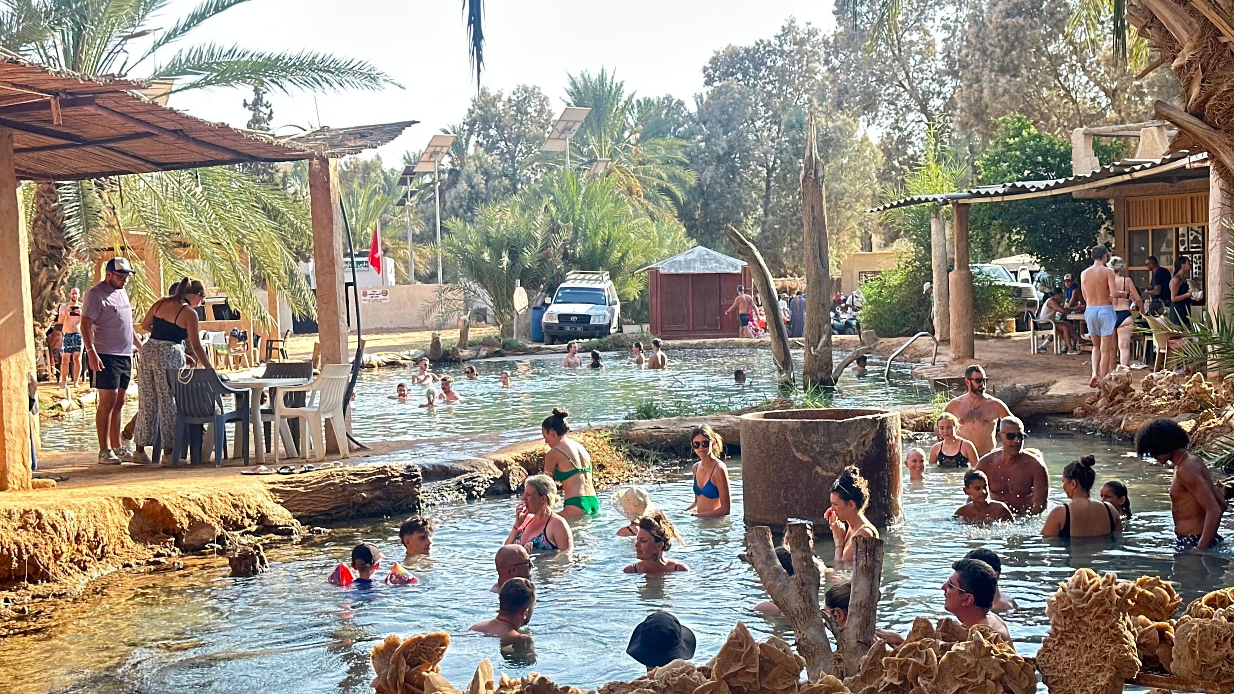 Djerba: Salzsee Ksar Haddada und Ksar Ghilane