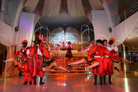 Hammamet: Sheherazade Dinner Show with Hotel Pickup