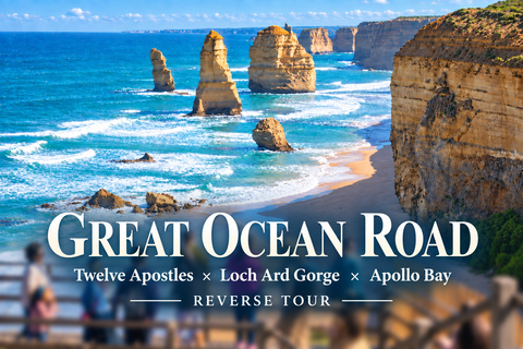 Melbourne: Great Ocean Road Tour, 12 Apostles & Apollo Bay Melbourne CBD Meeting Point (Max 50 guests)