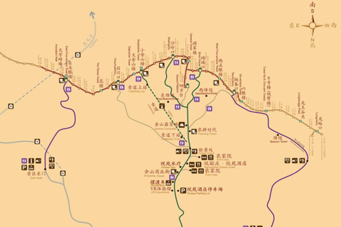 Pequim: Jinshanling Great Wall Hiking Day Tour【Small Group】