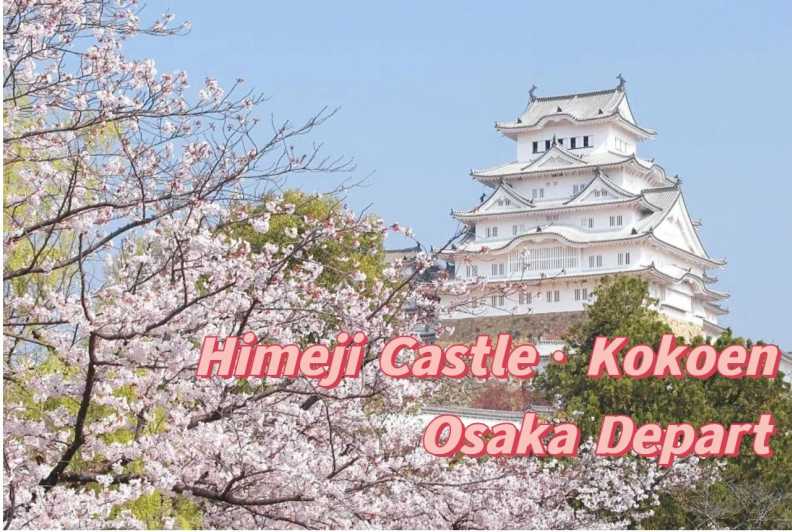 Osaka : Himeji Castle, Koko-en, Arima & Mt. Rokko Day Trip