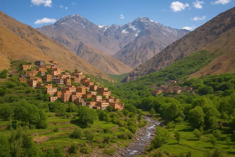 Marrakech : randonnée dans les montagnes et les vallées de l'Atlas avec déjeuner - trekking