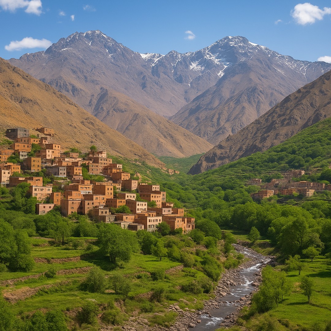 Marrakech : randonnée dans les montagnes et les vallées de l'Atlas avec déjeuner - trekking