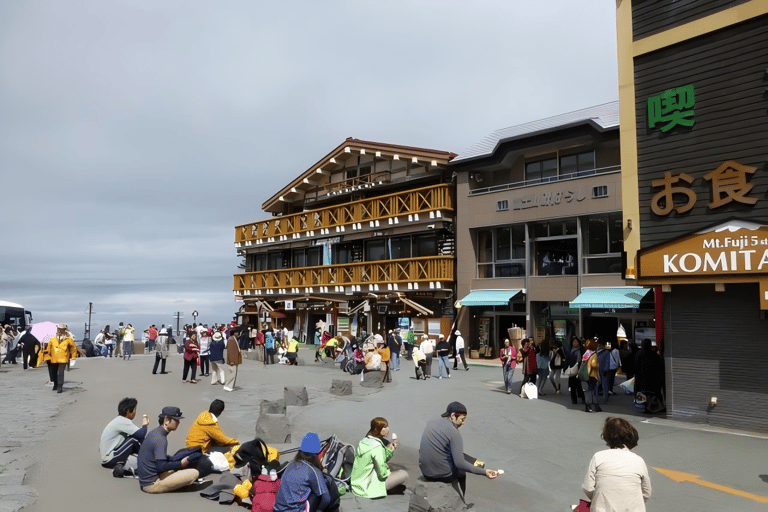 Mt. Fuji Guided Summit Climb with Mountain Hut Stay From Tokyo by Public Transit