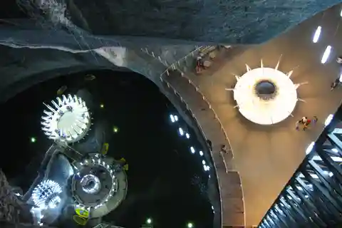 Visita à mina de sal de Turda (4h, de Cluj)