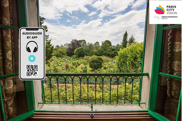 Vanuit Parijs: Giverny-audiogids met optie voor schilderen en lunchVanuit Parijs: Giverny-audiogids met lunch en gastronomische pauze