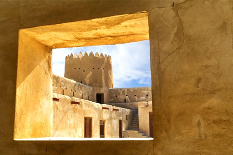 From Doha: Private Al Jassasiya, Zubarah & Purple Island. Private Tour