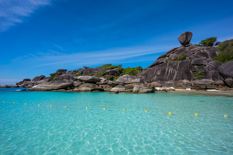 Från Krabi: Similan Islands dagsutflykt med motorbåtJoin In Dagstur med transfer