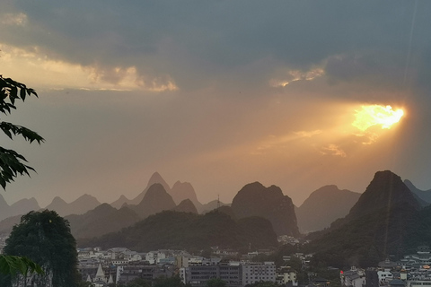 Li River, Reed Flute Cave,Xianggong Hill&Light Show Day Tour
