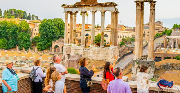 Roman Forums & Michelangelo at Sunset Small Group Tour