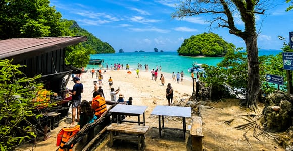 Krabi: 4 Islands Late Tour – No Crowds, Lunch Included