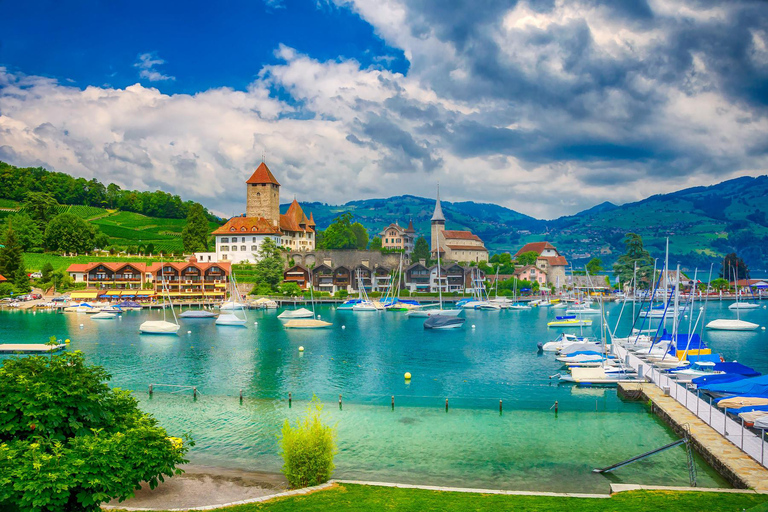 Conductor privado todo el día desde Interlaken&gt;Thun, Spiez, Lago