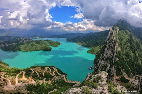 Tirana Tour Adventure : Le lac Bovilla et la montagne GamtiCircuit super aventure au lac Bovilla et à la montagne Gamti