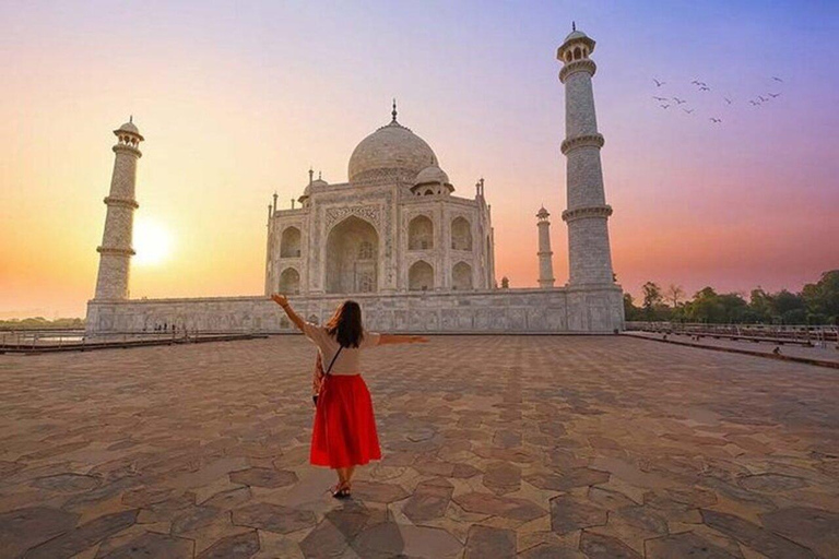 From Delhi: Private Agra Taj Mahal Same Day Tour by Car