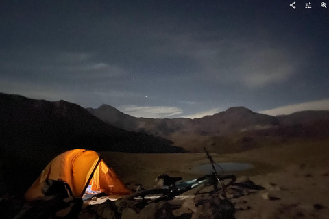 From Santiago: Full-Day High Altitude Andes Bike Adventure