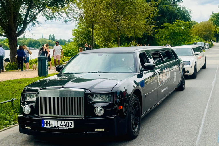 Hamburg tour in a stretch limousine