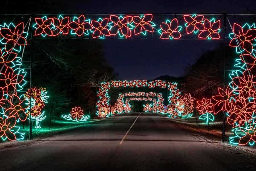 Branson: Ticket für die Weihnachtslichtershow „Lights of Joy Christmas Drive-Thru“. Foto: GetYourGuide Branson: Ticket für die Weihnachtslichtershow „Lights of Joy Christmas Drive-Thru“. Foto: GetYourGuide