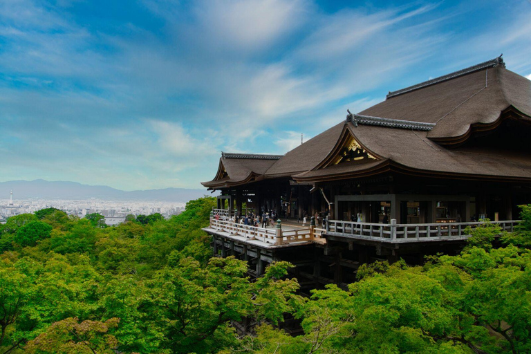 Héritage de Kyoto : Le mystère de Fushimi Inari et le temple de KiyomizuVisite à pied de Kyoto : Fushimi Inari, Temple Kiyomizu et Gion