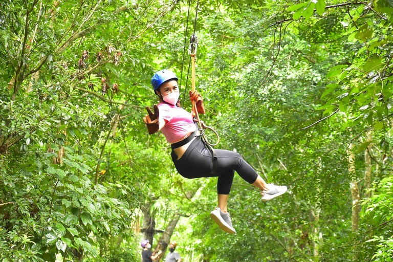 Puerto Morelos: Exciting ATV, Cenote and Zipline Adventure Single ATV from Tulum