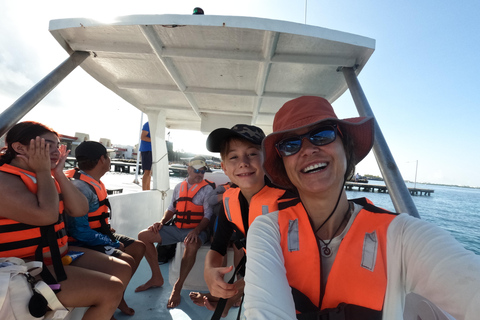 Nage avec les requins-baleines depuis Isla Mujeres et/ou Cancun