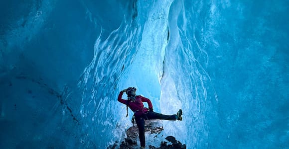 Skaftafell: Blue Ice Glacier Hike & Winter Ice Cave Option