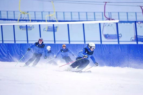 Sichuan: Chengdu Snow Paradise Entry Ticket 4‑Hour Intermediate & Advanced Slope Ski Ticket