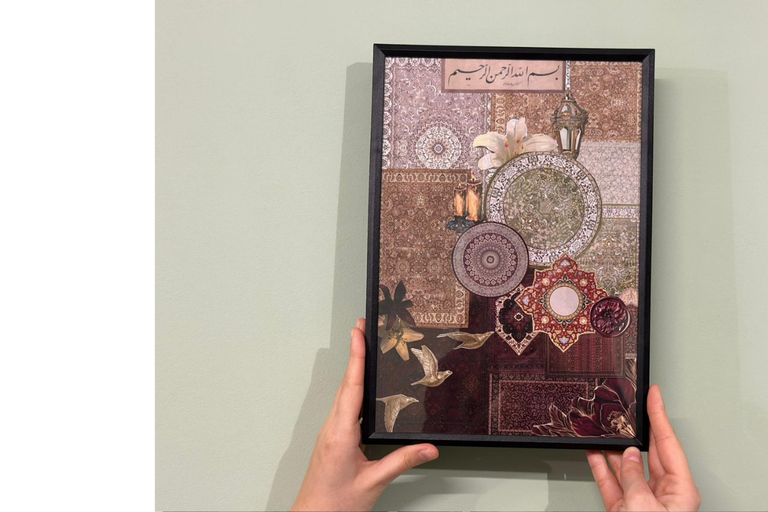 Antalya: Traditional Ethnic Collage Art Workshop with Tea