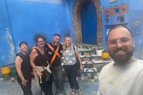 Par groupe - Excursion en petit groupe dans la ville de Chefchaouen bleu