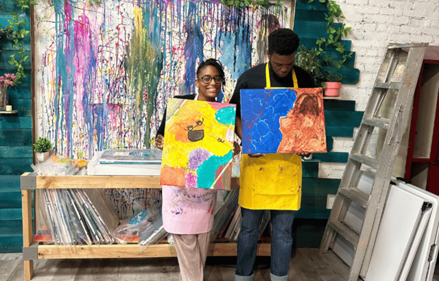 LA Splatter Paint Experience – 1 Hour Messy, Fun Art Session