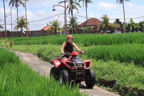 Ubud: Bali Barong ATV Quad Bike – Waterfalls & Flying Bridge Single ATV Quad Bike – Meeting Point