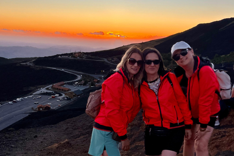 COUCHER DE SOLEIL À ETNA : VISITE GUIDÉE D'ETNA AVEC PRISE EN CHARGE DEPUIS CATANE