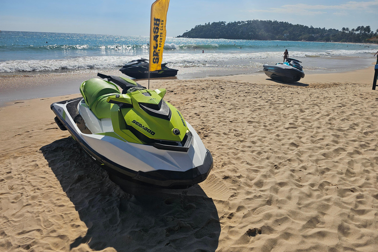 Mirissa: jetski-ervaringMirissa: Jetskiën