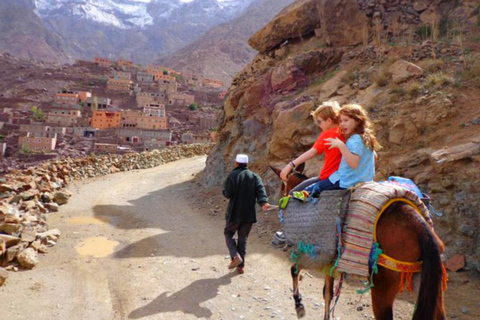 Excursión de un día a Marrakech en tirolina por el Alto Atlas