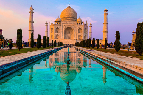 Visite exclusive du Taj Mahal et du fort d'Agra au départ d'AgraOption 2 : Visite privée avec droits d'entrée