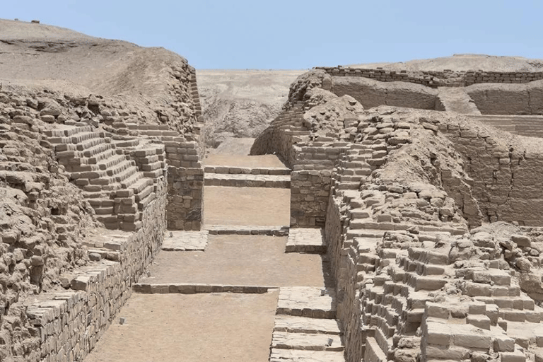 Visita guiada a las ruinas incas de Pachacamac y al Museo LarcoRuinas incas de Pachacamac y Museo Larco