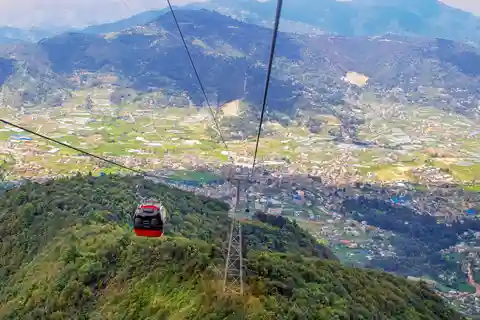 Kathmandu: Tour di mezza giornata con la funivia di Chandragiri