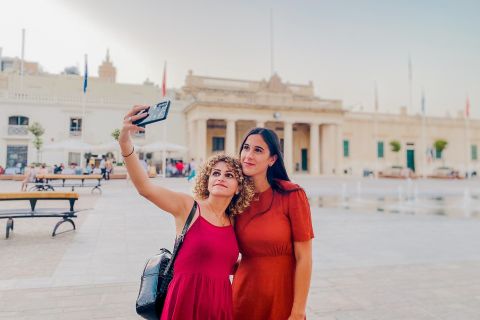 La Valletta: City Nobles App Tour + ingresso Malta5D (opzionale)