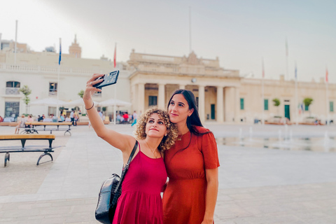 Valletta: City Nobles App Tour + Malta5D EntryApp-Guided Tour + Malta 5D Show