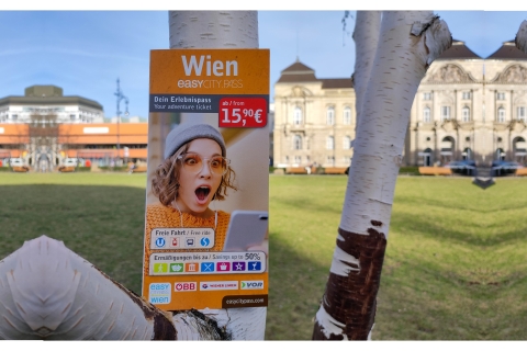 Wien: EasyCityPass mit öffentlichen Verkehrsmitteln & Ermäßigungen72-Stunden EasyCityPass Wien