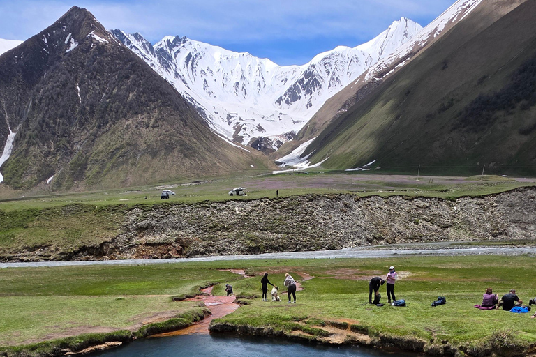 3-Day Kazbegi, Juta & Truso Tour by Premium Toyota Sequoia