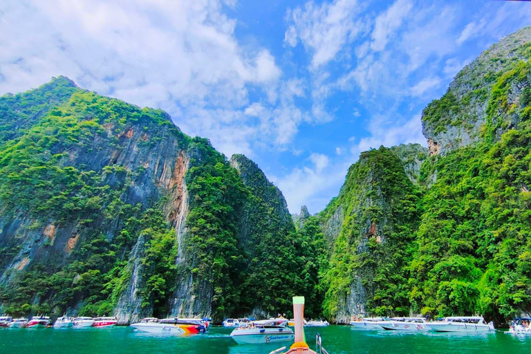 Île de Phi Phi : Excursion d&#039;une journée de 6 heures en bateau à longue queue privé