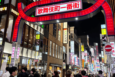 Tokio: Nocna wycieczka piesza Shinjuku z lokalnym przewodnikiem + wideo