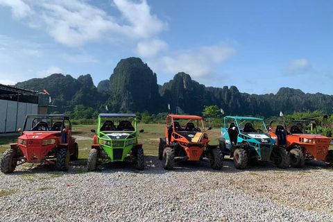 Vang Vieng: Go-Karting e passeio de barco ao pôr do sol ou ao nascer do sol