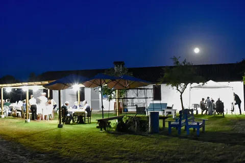 Alghero: Dinner in the Vineyard with Wine